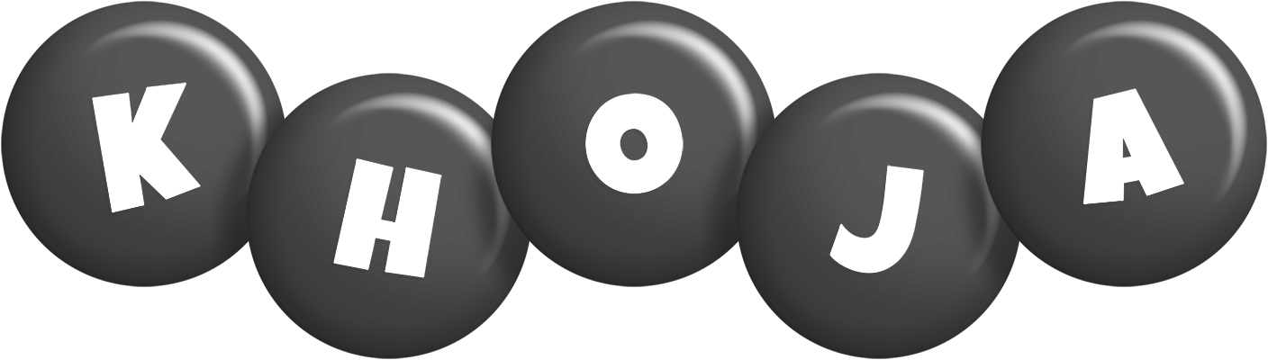 Khoja candy-black logo