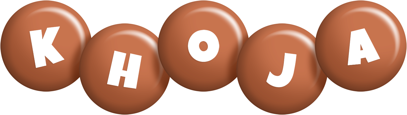 Khoja candy-brown logo