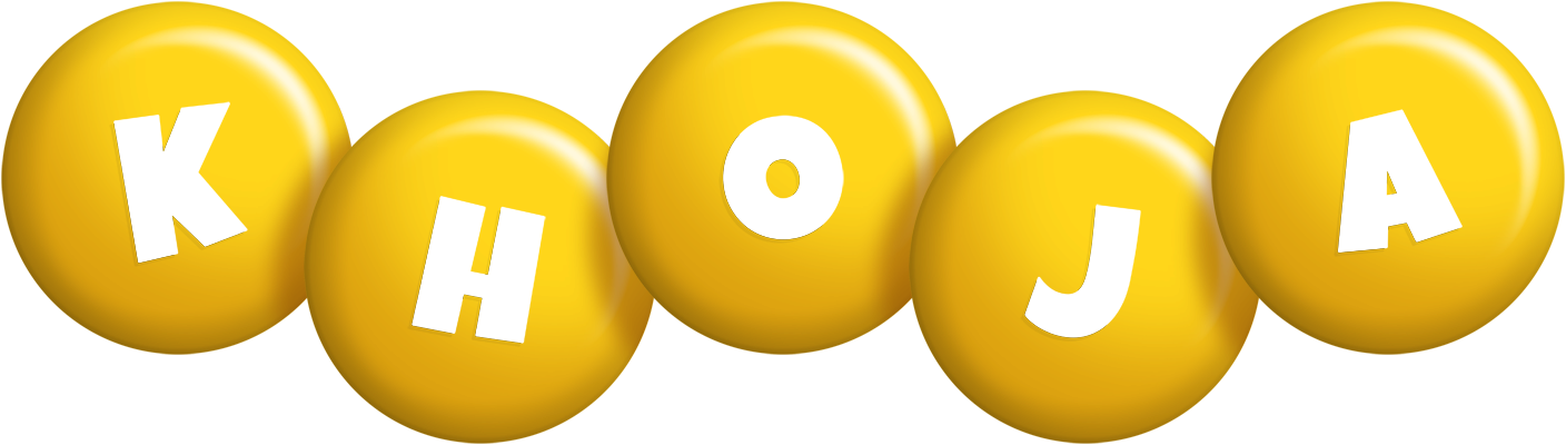 Khoja candy-yellow logo
