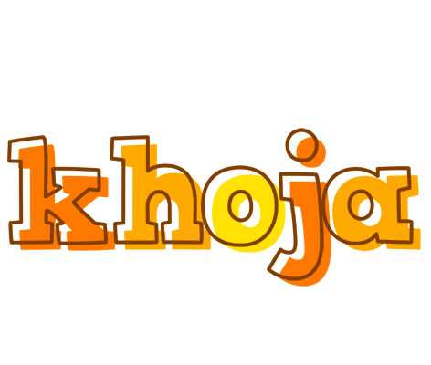Khoja desert logo