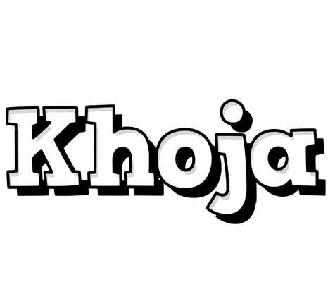 Khoja snowing logo