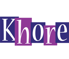 Khore autumn logo