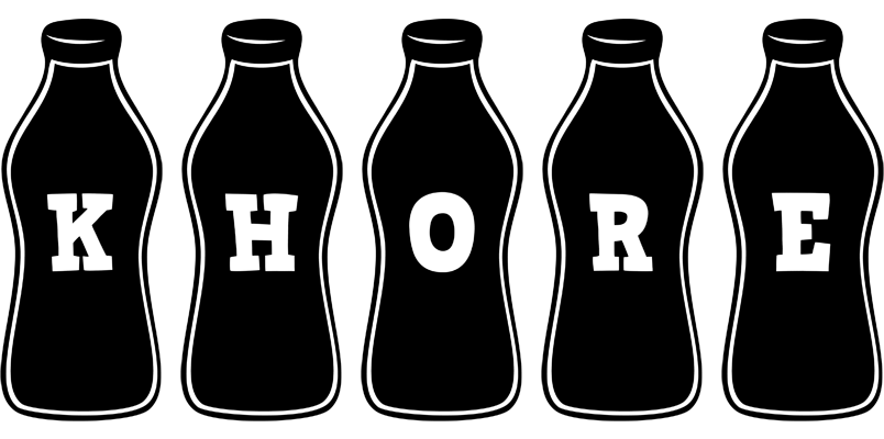 Khore bottle logo