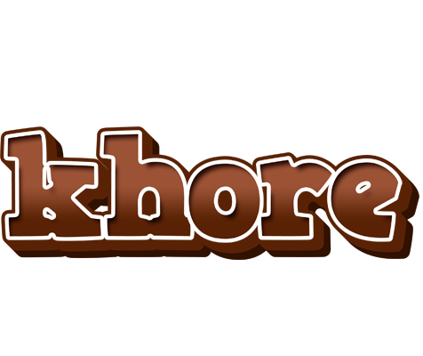 Khore brownie logo