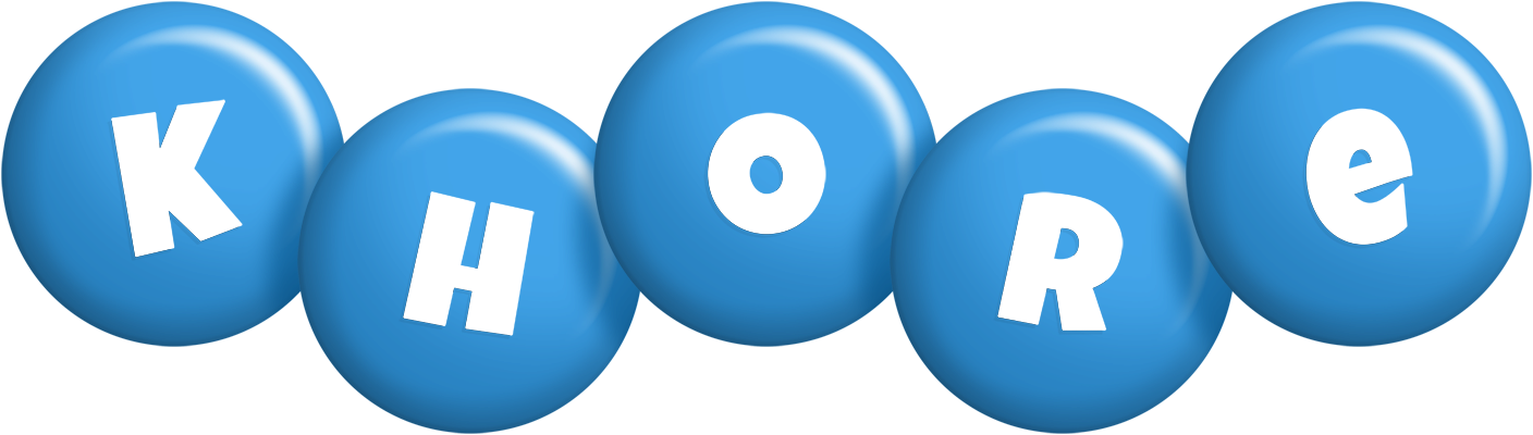 Khore candy-blue logo