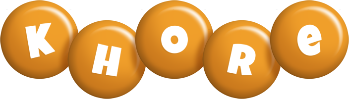 Khore candy-orange logo