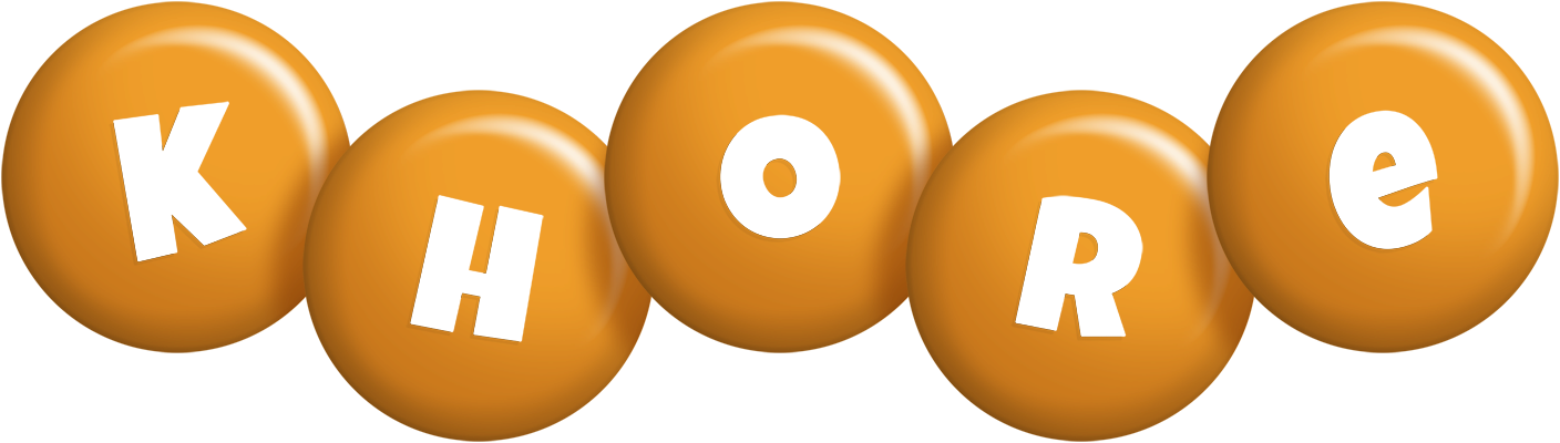Khore candy-orange logo