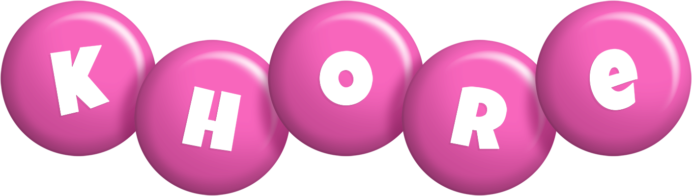 Khore candy-pink logo