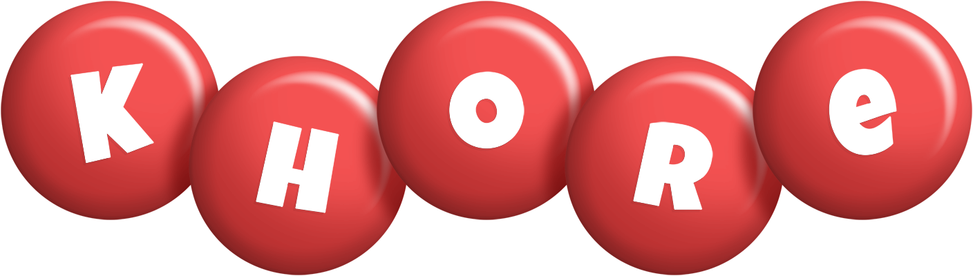 Khore candy-red logo