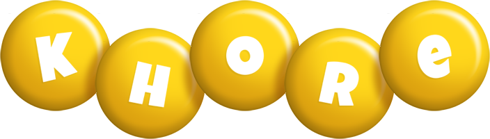 Khore candy-yellow logo