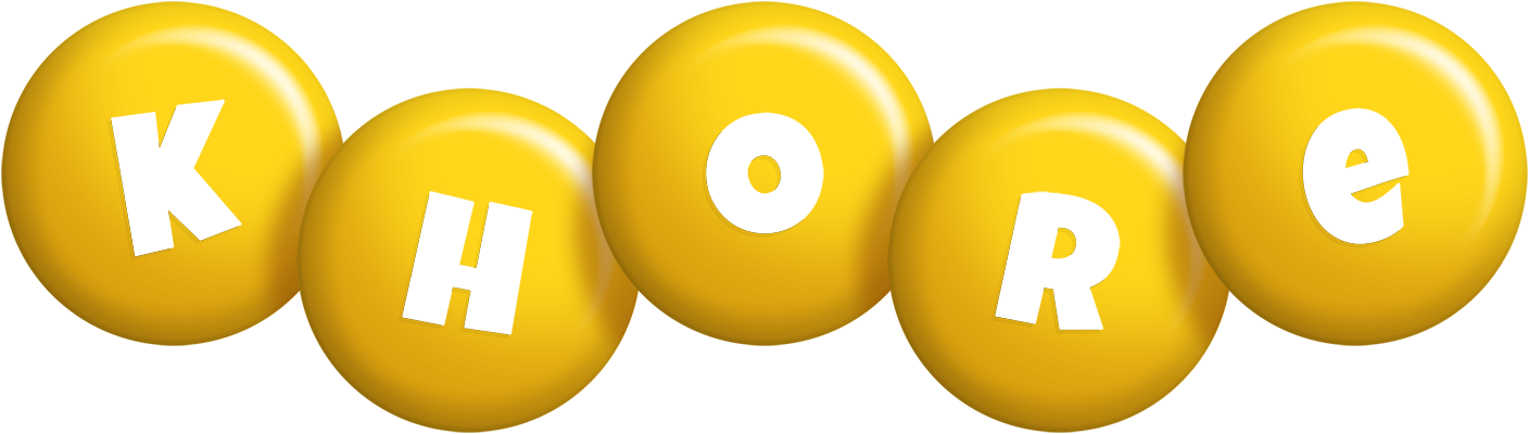 Khore candy-yellow logo