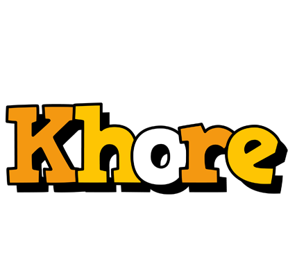 Khore cartoon logo