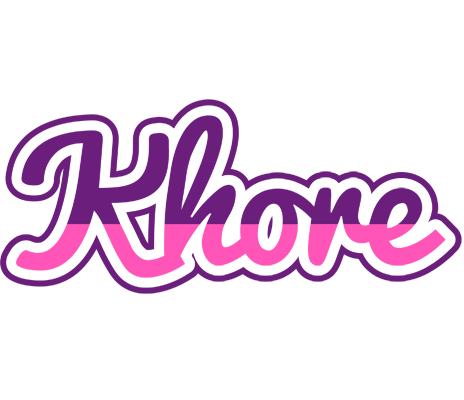 Khore cheerful logo