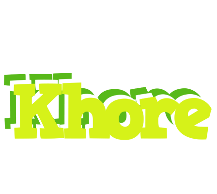 Khore citrus logo