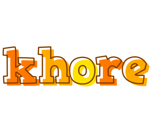 Khore desert logo