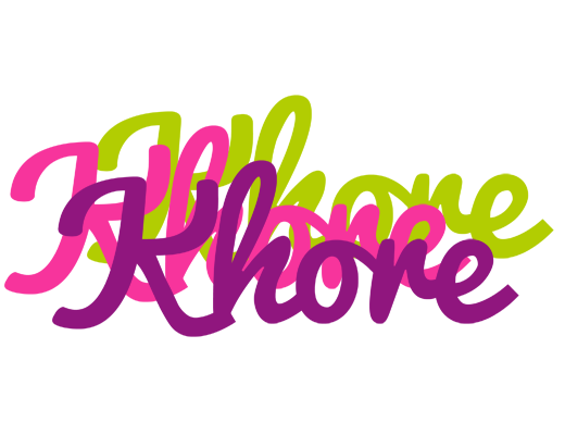 Khore flowers logo