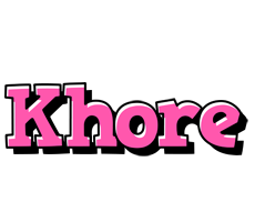 Khore girlish logo