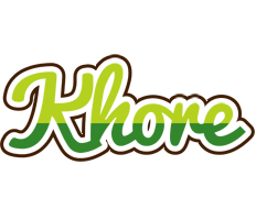 Khore golfing logo