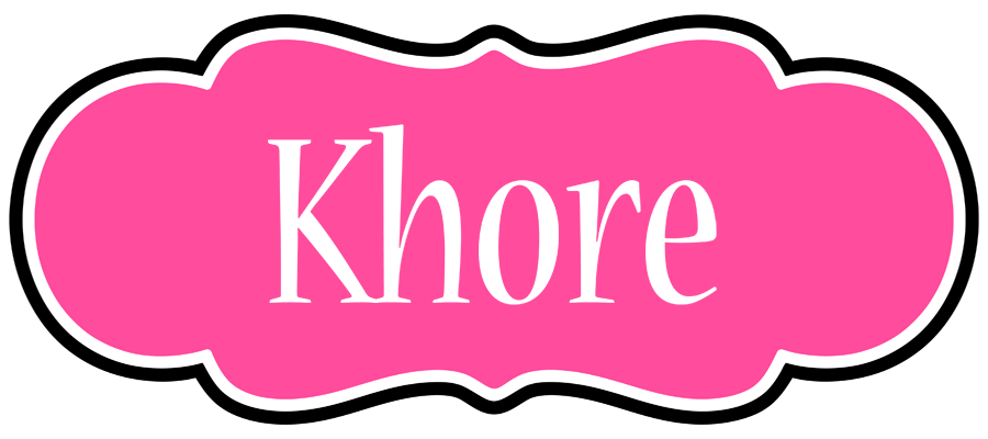 Khore invitation logo