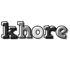 Khore night logo