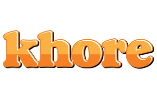 Khore orange logo