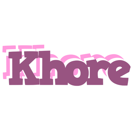Khore relaxing logo