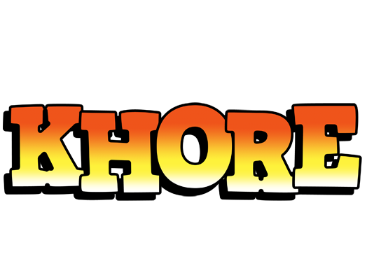 Khore sunset logo
