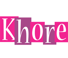 Khore whine logo