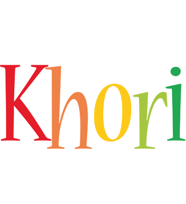 Khori birthday logo