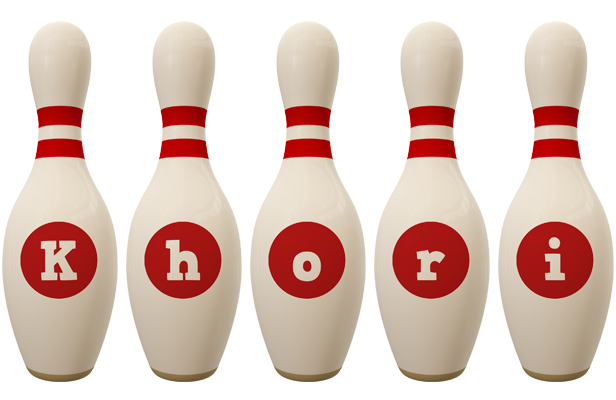 Khori bowling-pin logo