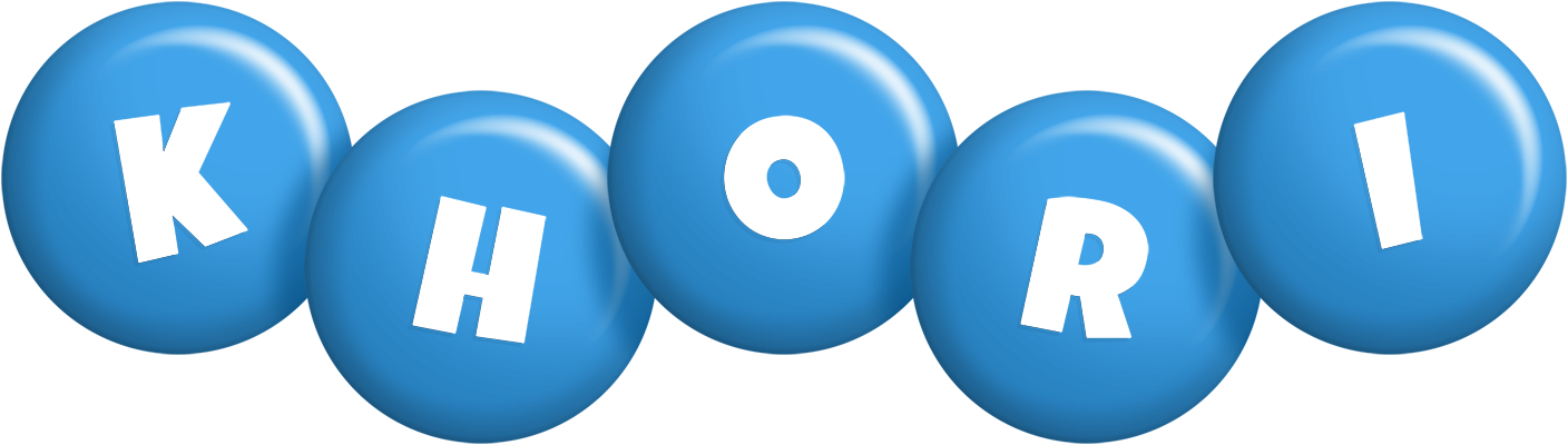 Khori candy-blue logo