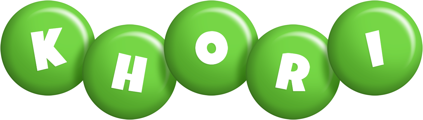 Khori candy-green logo
