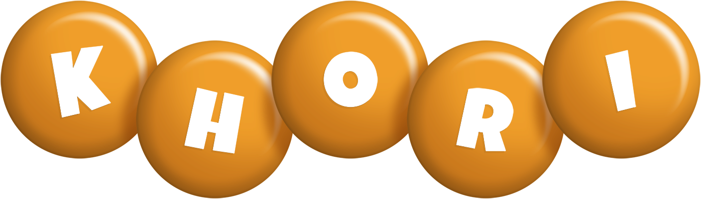 Khori candy-orange logo