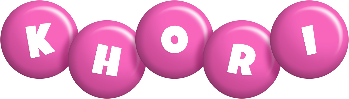 Khori candy-pink logo