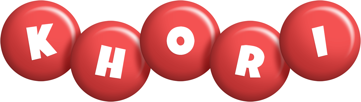 Khori candy-red logo