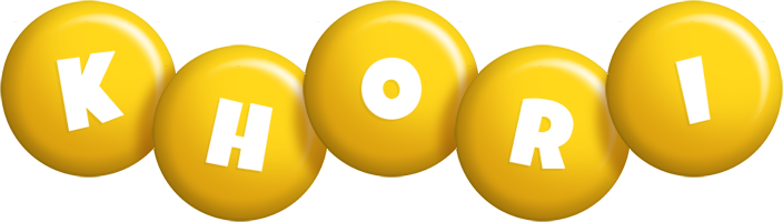 Khori candy-yellow logo