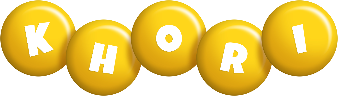 Khori candy-yellow logo