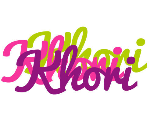 Khori flowers logo