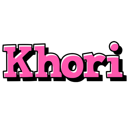 Khori girlish logo