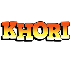 Khori sunset logo