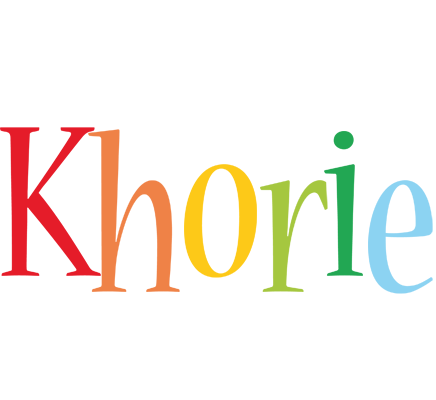Khorie birthday logo