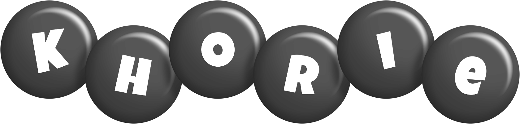 Khorie candy-black logo
