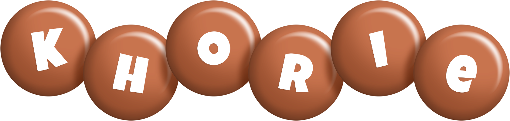 Khorie candy-brown logo