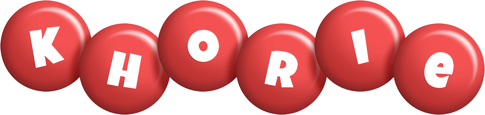Khorie candy-red logo