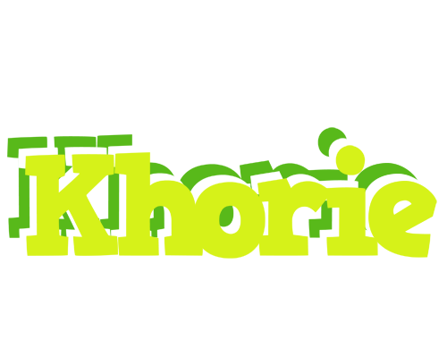 Khorie citrus logo