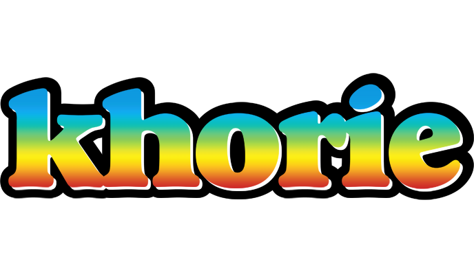 Khorie color logo