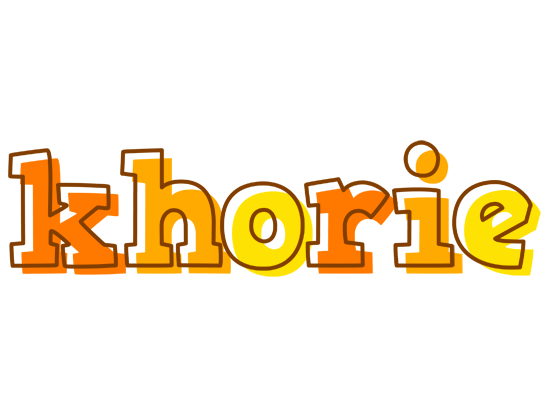 Khorie desert logo