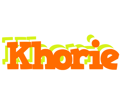 Khorie healthy logo