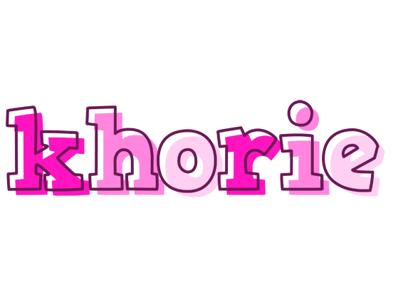 Khorie hello logo
