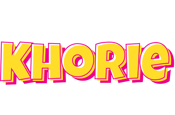 Khorie kaboom logo
